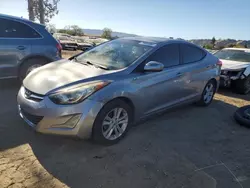 Salvage cars for sale at San Martin, CA auction: 2013 Hyundai Elantra GLS