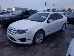 Salvage cars for sale from Copart Chicago Heights, IL: 2010 Ford Fusion Hybrid