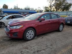 Ford Fusion s salvage cars for sale: 2019 Ford Fusion S