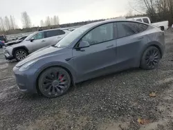 Tesla Vehiculos salvage en venta: 2022 Tesla Model Y