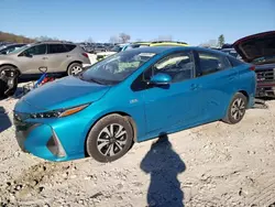 Salvage cars for sale at West Warren, MA auction: 2018 Toyota Prius Prime