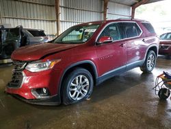 Chevrolet salvage cars for sale: 2020 Chevrolet Traverse LT