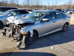 Honda salvage cars for sale: 2021 Honda Civic LX