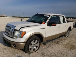 Salvage cars for sale at New Braunfels, TX auction: 2011 Ford F150 Supercrew