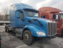 Salvage trucks for sale at Dyer, IN auction: 2019 Peterbilt 579