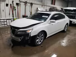 Salvage cars for sale at Elgin, IL auction: 2012 Acura TL