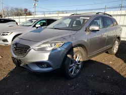 Salvage cars for sale at New Britain, CT auction: 2013 Mazda CX-9 Grand Touring