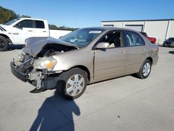 Salvage cars for sale at Gaston, SC auction: 2006 Toyota Corolla CE