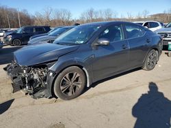 Salvage cars for sale at Marlboro, NY auction: 2020 Nissan Sentra SV