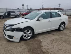 Salvage cars for sale at Chicago Heights, IL auction: 2012 Ford Fusion SE