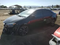 Salvage cars for sale at San Martin, CA auction: 2017 Toyota Corolla L