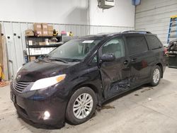 Toyota salvage cars for sale: 2012 Toyota Sienna XLE