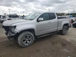 Salvage trucks for sale at Indianapolis, IN auction: 2016 Chevrolet Colorado Z71