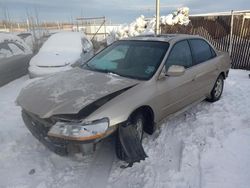 Honda Vehiculos salvage en venta: 2001 Honda Accord EX