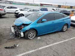 Salvage cars for sale at Van Nuys, CA auction: 2017 Toyota Prius Prime