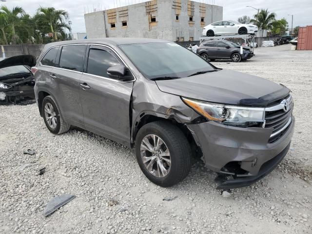 2016 Toyota Highlander LE