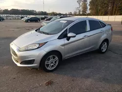 Salvage cars for sale at Dunn, NC auction: 2018 Ford Fiesta SE