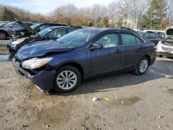 Salvage cars for sale at North Billerica, MA auction: 2016 Toyota Camry LE