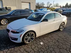 Salvage cars for sale from Copart Woodburn, OR: 2015 BMW 228 XI