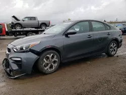 Salvage cars for sale at Columbia Station, OH auction: 2020 KIA Forte FE