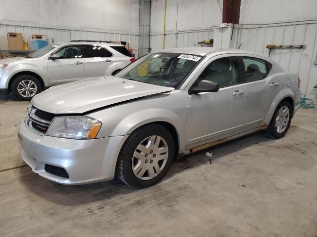 2012 Dodge Avenger SE