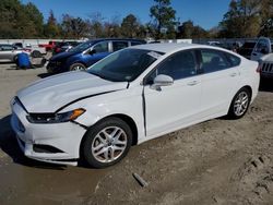 Salvage cars for sale at Hampton, VA auction: 2016 Ford Fusion SE