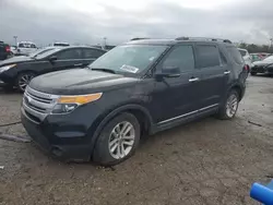 Salvage cars for sale at Indianapolis, IN auction: 2011 Ford Explorer XLT