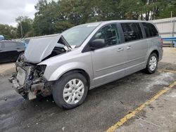 Dodge salvage cars for sale: 2016 Dodge Grand Caravan SE