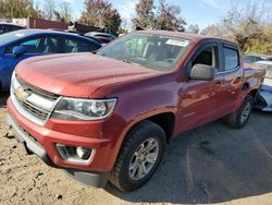 Salvage cars for sale at Baltimore, MD auction: 2016 Chevrolet Colorado LT