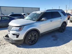 Salvage cars for sale from Copart Haslet, TX: 2018 Ford Explorer XLT