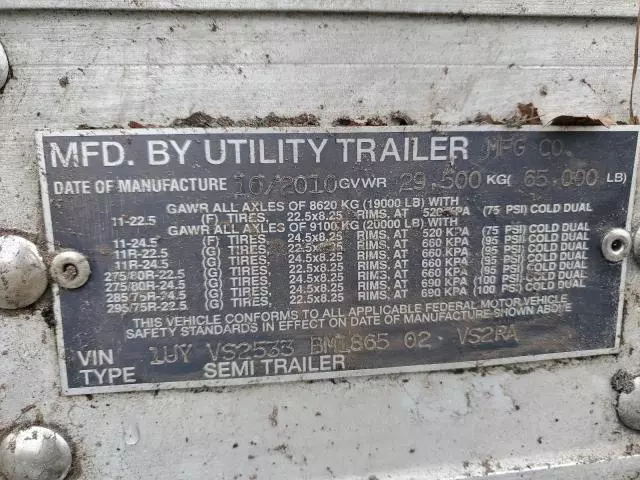 2011 Utility Trailer