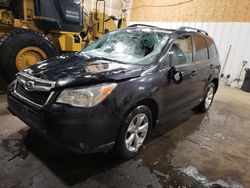 Salvage cars for sale from Copart Cleveland: 2014 Subaru Forester 2.5I Limited