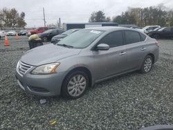 Salvage cars for sale at Mebane, NC auction: 2014 Nissan Sentra S