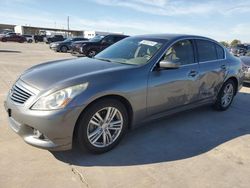 Infiniti salvage cars for sale: 2012 Infiniti G37 Base