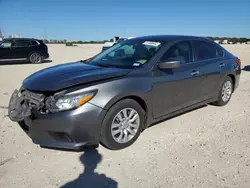 Salvage cars for sale at New Braunfels, TX auction: 2017 Nissan Altima 2.5