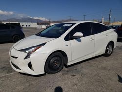 Salvage cars for sale at Sun Valley, CA auction: 2017 Toyota Prius