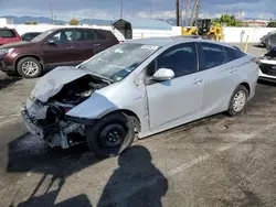 Salvage cars for sale from Copart Van Nuys, CA: 2016 Toyota Prius