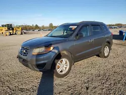 Salvage cars for sale at Lumberton, NC auction: 2011 Hyundai Santa FE GLS