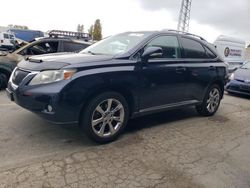 Salvage cars for sale at Hayward, CA auction: 2010 Lexus RX 350