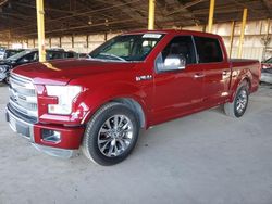 Vehiculos salvage en venta de Copart Chicago: 2015 Ford F150 Supercrew