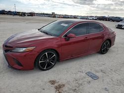 Salvage cars for sale at Arcadia, FL auction: 2018 Toyota Camry XSE