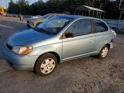 Salvage cars for sale at Savannah, GA auction: 2002 Toyota Echo