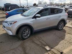 Salvage cars for sale at Woodhaven, MI auction: 2016 Toyota Rav4 HV Limited