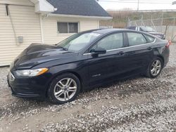 Vehiculos salvage en venta de Copart Northfield, OH: 2018 Ford Fusion SE Hybrid