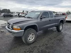 Salvage trucks for sale at Lumberton, NC auction: 2004 Dodge Dakota SLT