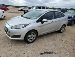 Salvage cars for sale at San Antonio, TX auction: 2015 Ford Fiesta SE