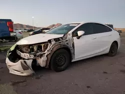 Vehiculos salvage en venta de Copart North Las Vegas, NV: 2016 Chevrolet Cruze LS