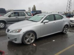 Salvage cars for sale at auction: 2011 Lexus IS 250