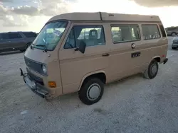 1984 Volkswagen Vanagon Campmobile en venta en Arcadia, FL