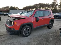 Salvage cars for sale at Seaford, DE auction: 2017 Jeep Renegade Sport